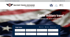 Desktop Screenshot of militarytravelexchange.com