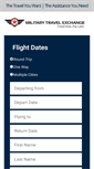 Mobile Screenshot of militarytravelexchange.com